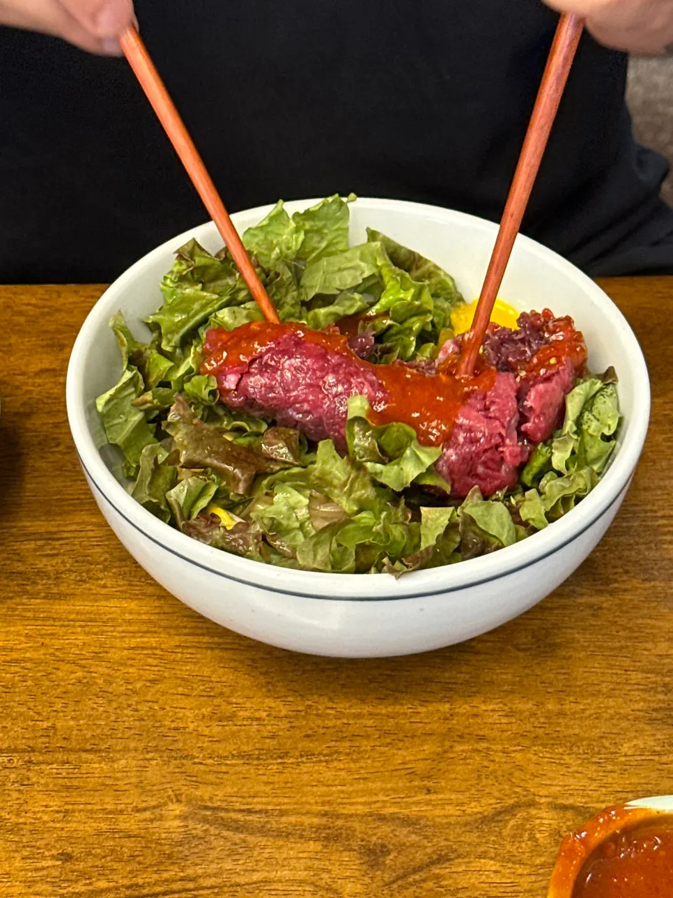 Special sauce for the yukhoe bibimbap