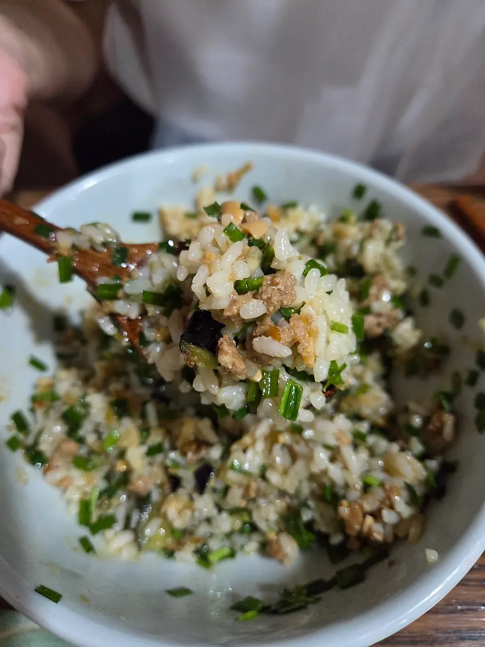 Gaji doenjang deopbap mixed with kelp vinegar