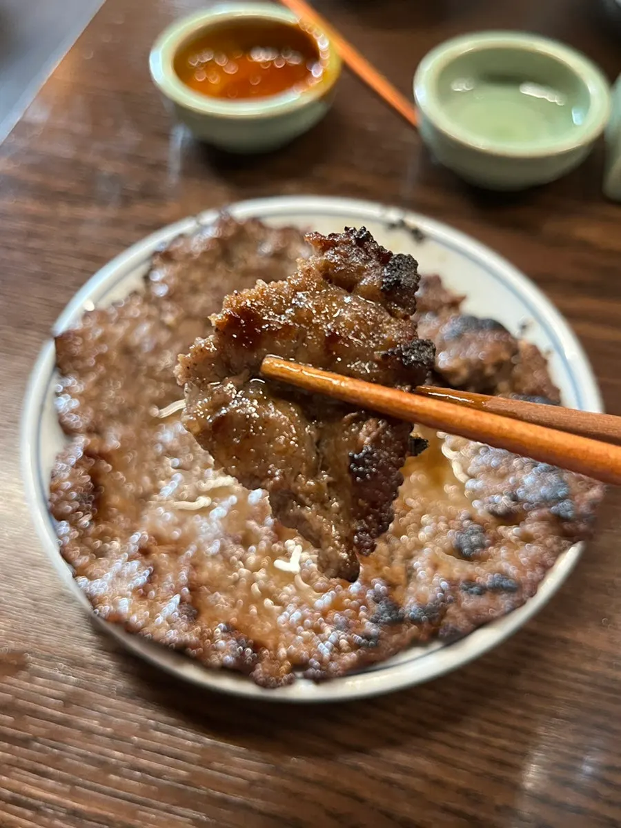 Hanpan galbi tteokgalbi at Hyangtaek