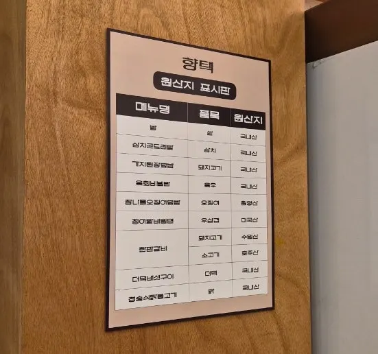 Another corner of the Hyangtaek Jeonpo Branch dining space