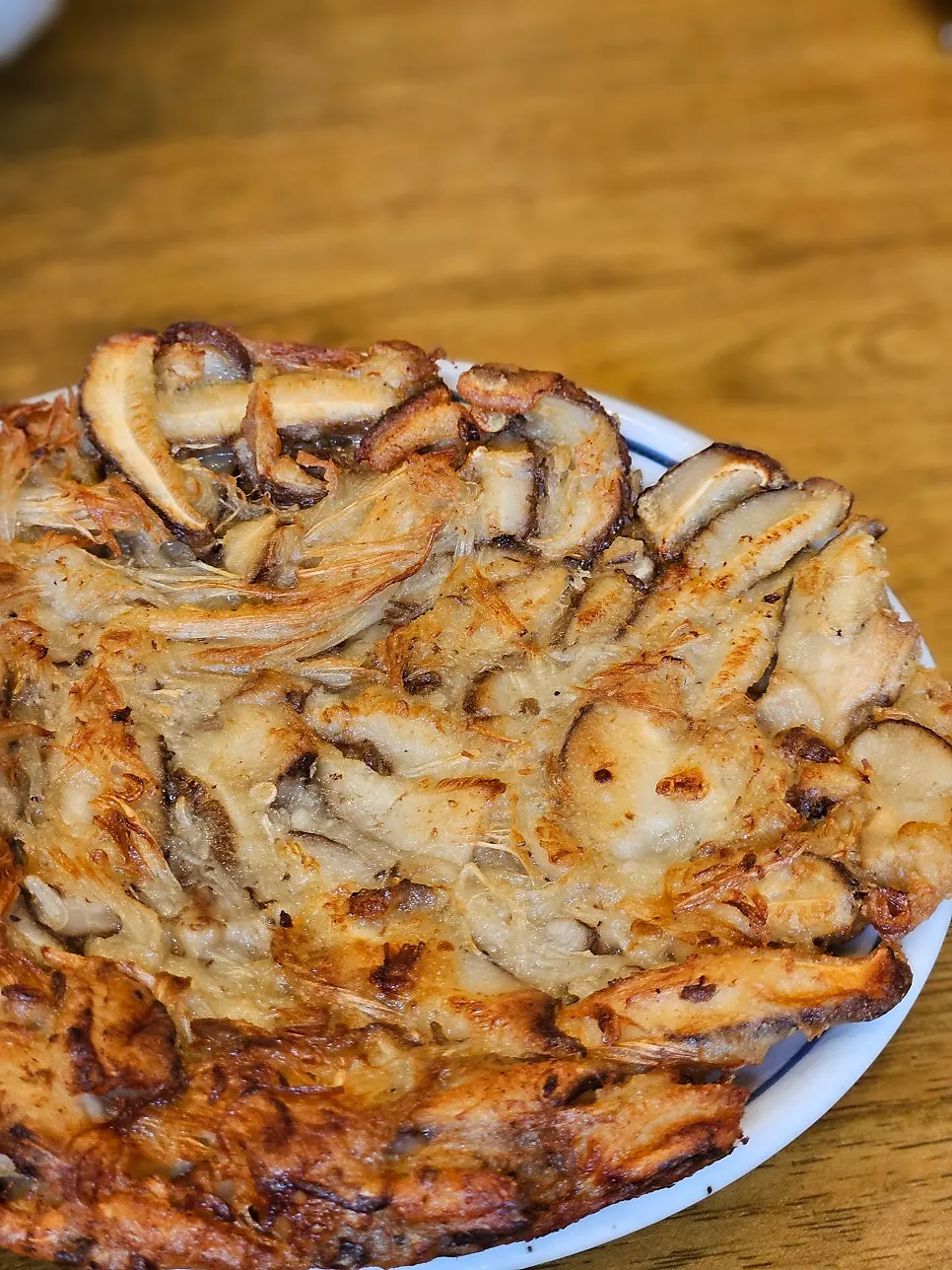 Side dish of mixed mushroom grill