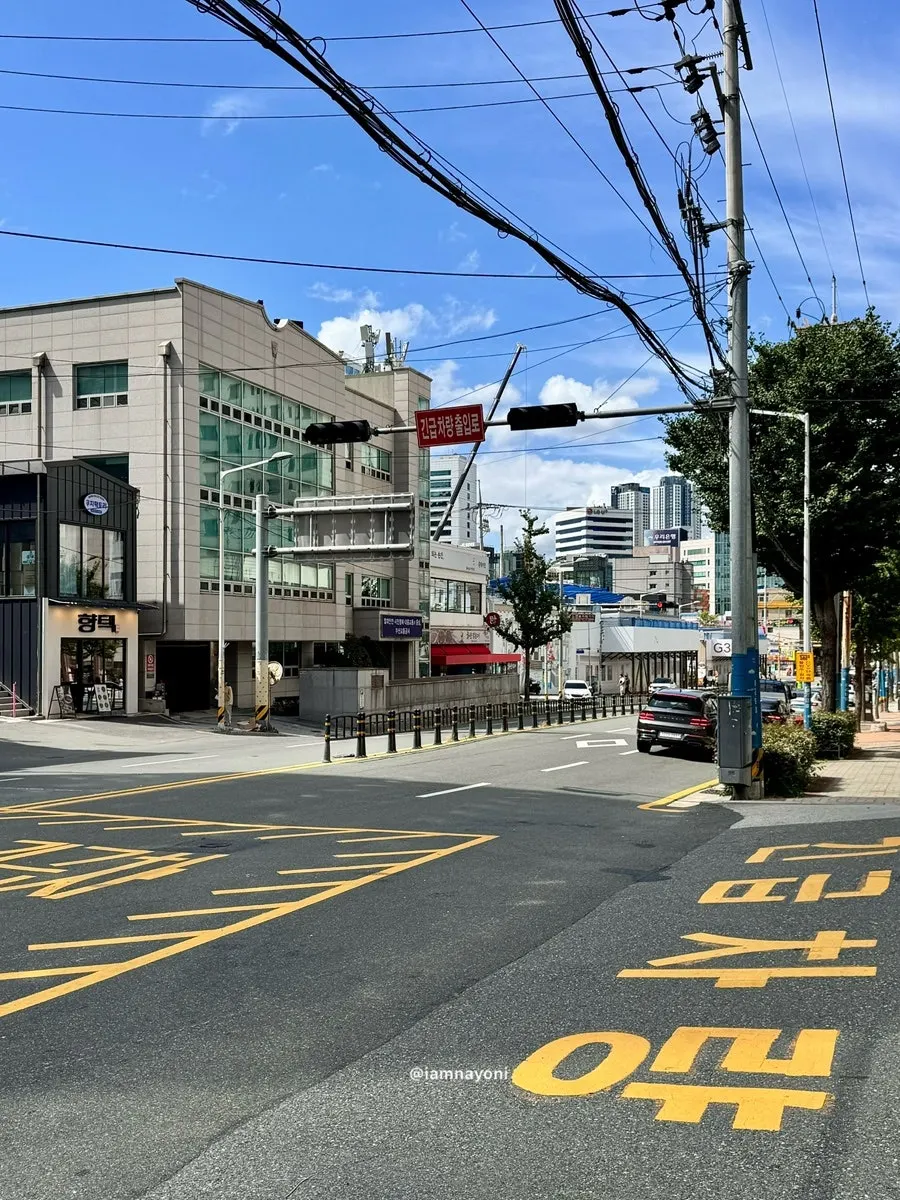 Street view across from Busanjin Fire Station