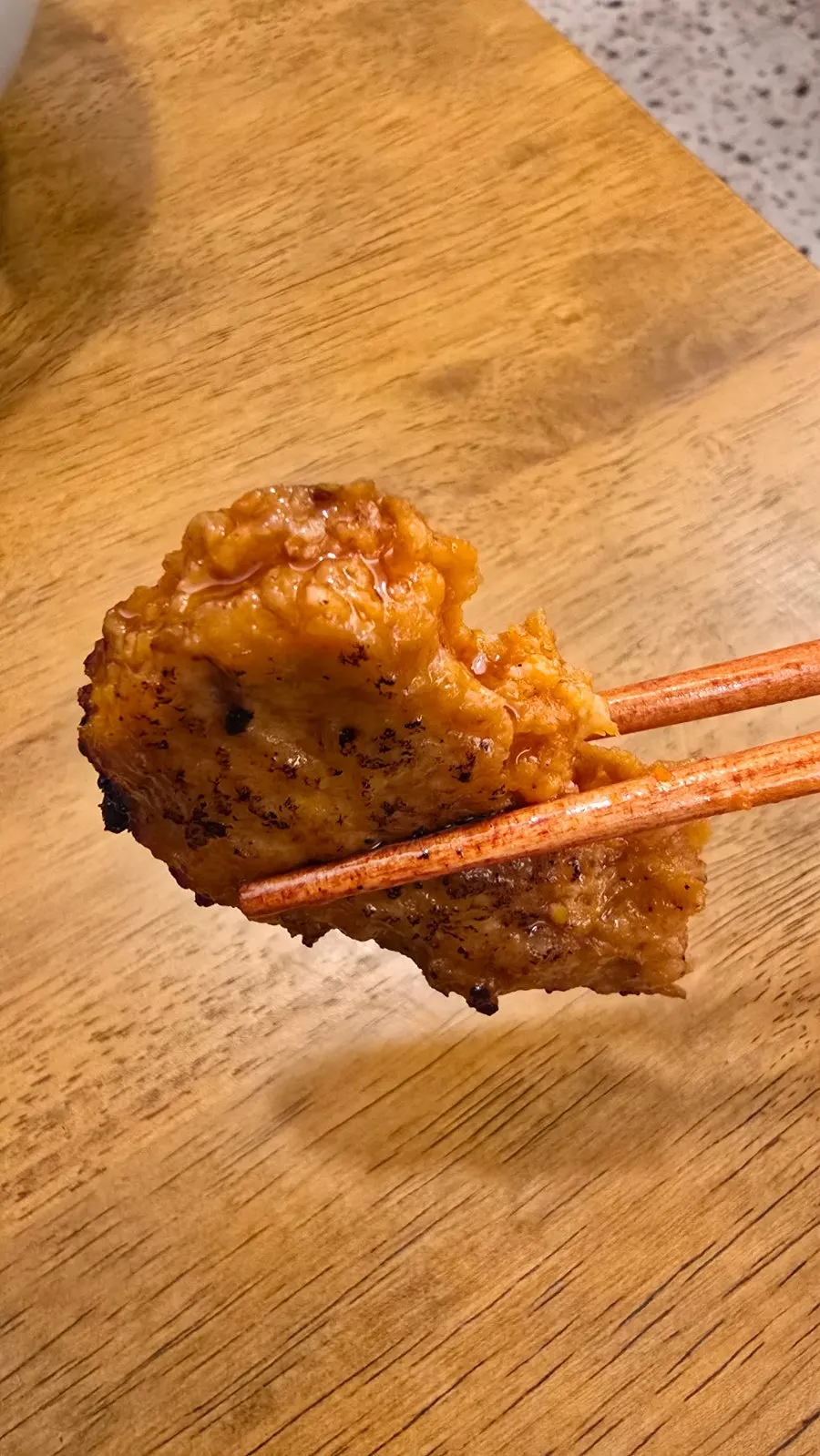 Cheongsong-style chicken bulgogi with a charred aroma