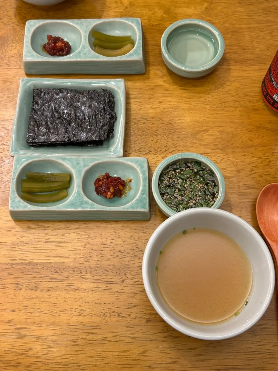 Doenjang-based basic side soup