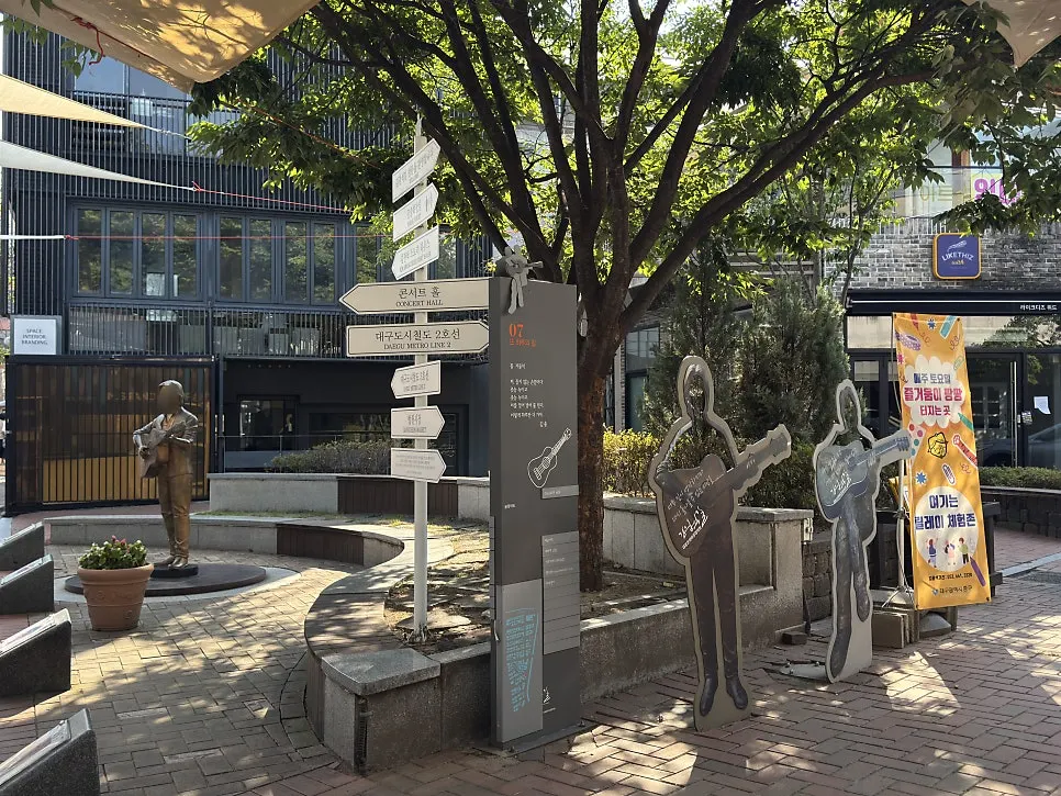 Street view around walkable Kim Kwang-seok Street