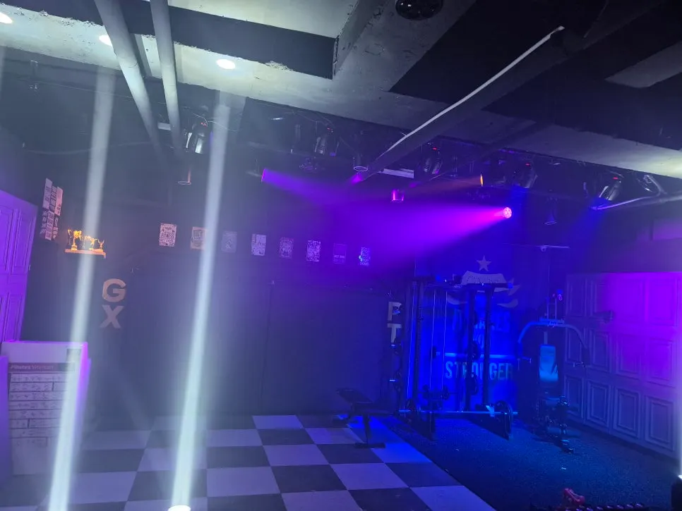 Audience seating just before the show restarted