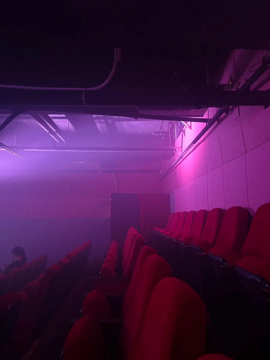 Cinema-soft cushioned seats at Nine Theater