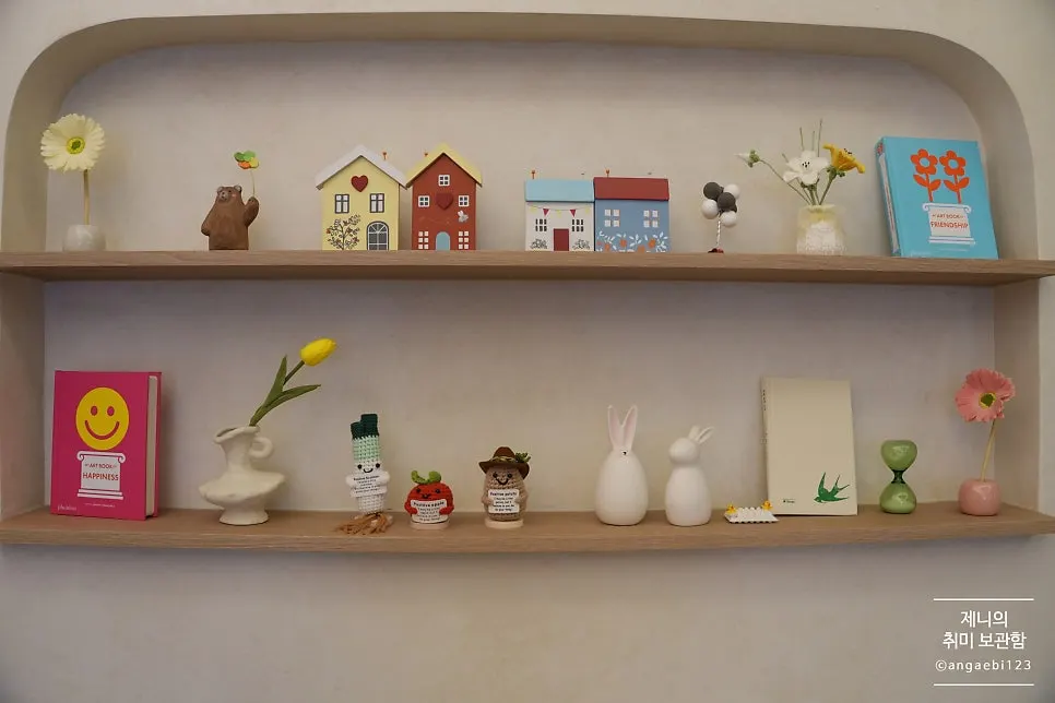 Cute decor pieces scattered around the store