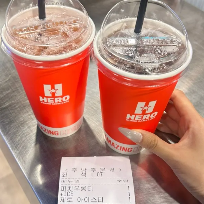 분식·빙수·커피가 있는 메뉴판