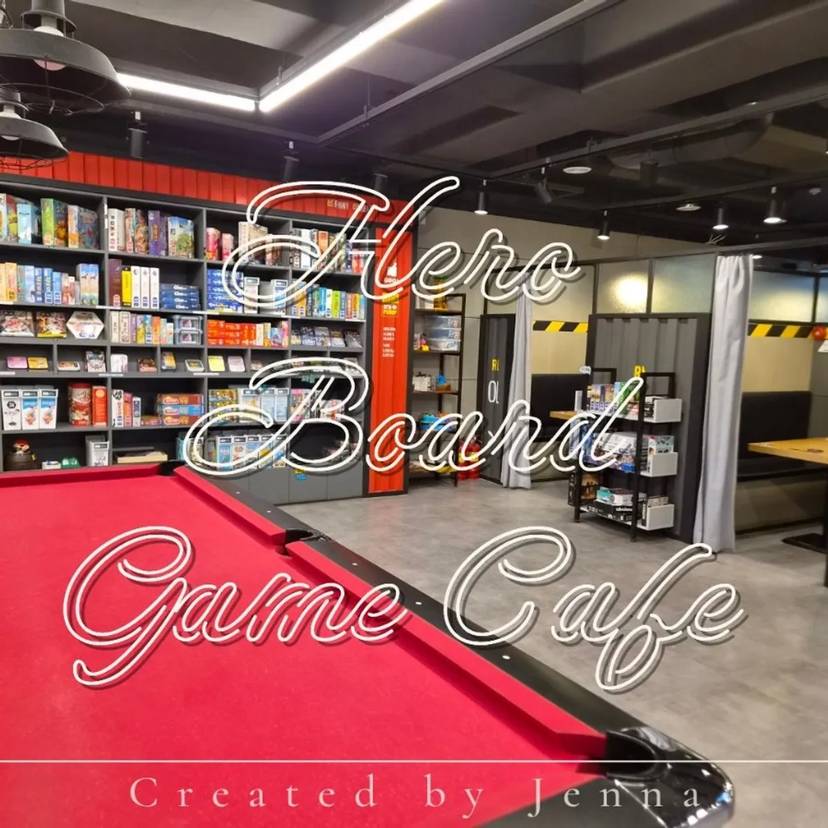 Main image from the visit to Hero Board Game Cafe in Hyehwa, Daehangno