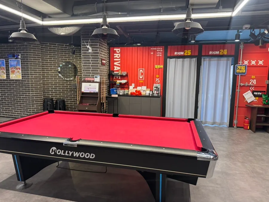 Interior view of Hero Board Game Cafe Daehangno Branch