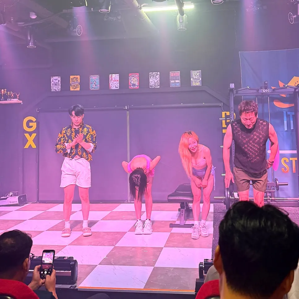 관객 참여 이벤트가 진행된 공연장