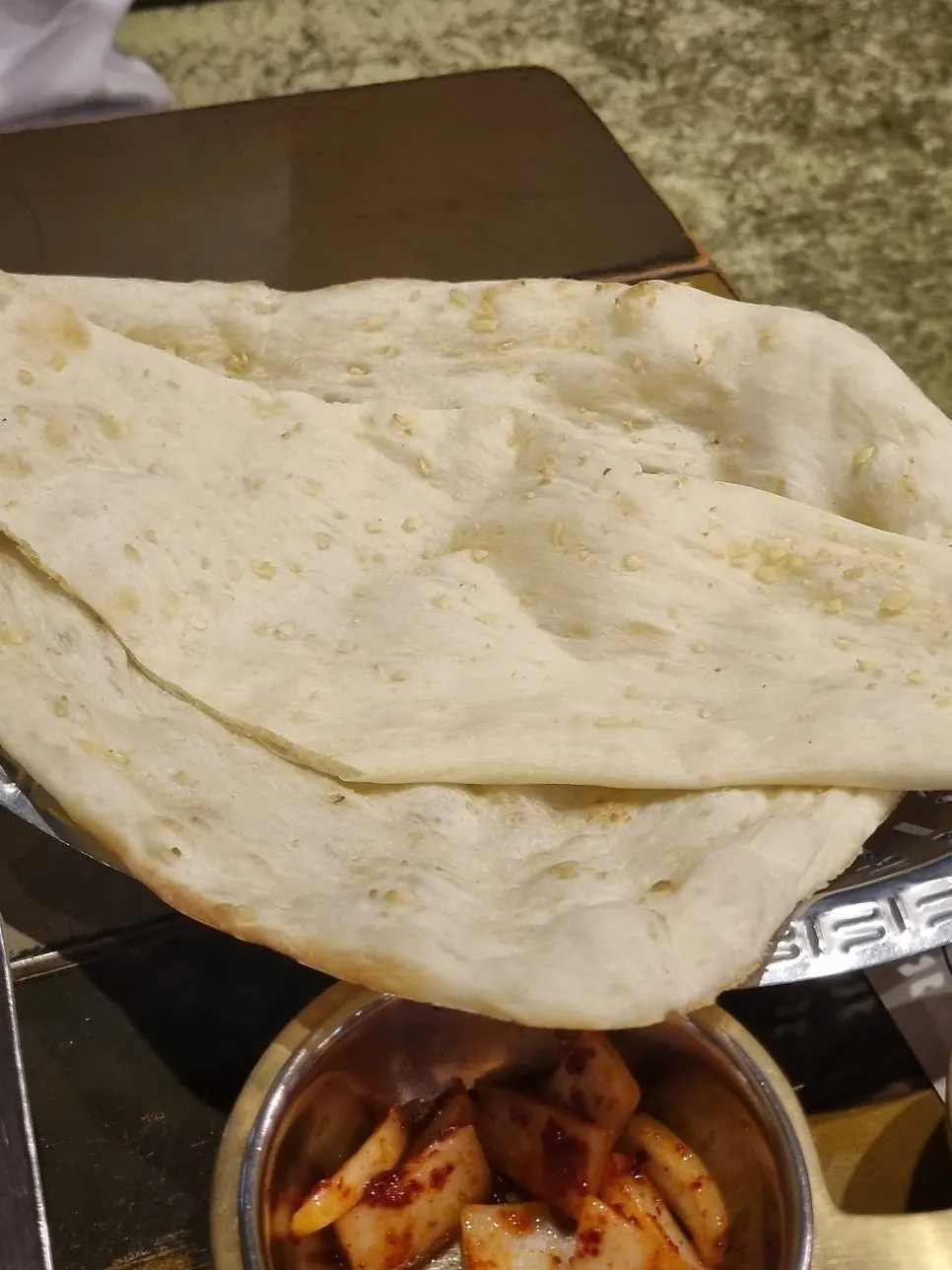 Plate of 6 pieces of tandoori chicken
