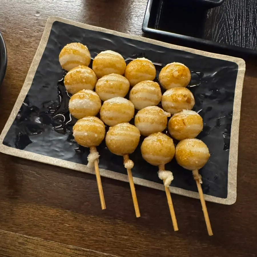 Plate with oden 5-piece set