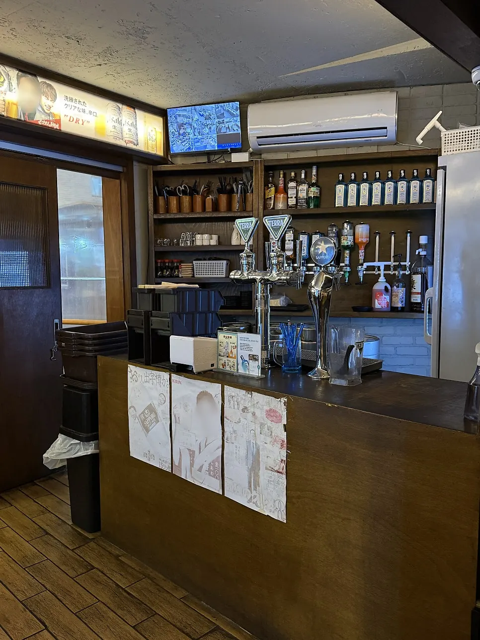 하나마토 1층 내부 좌석 풍경