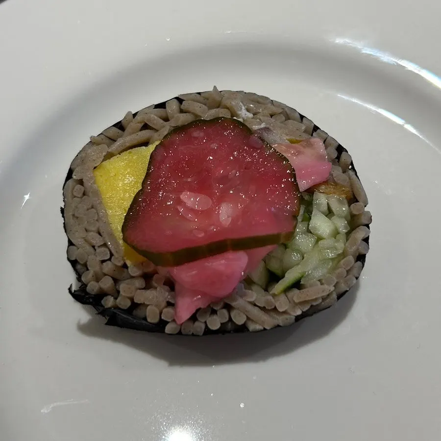 큼직한 메밀 소바 마끼