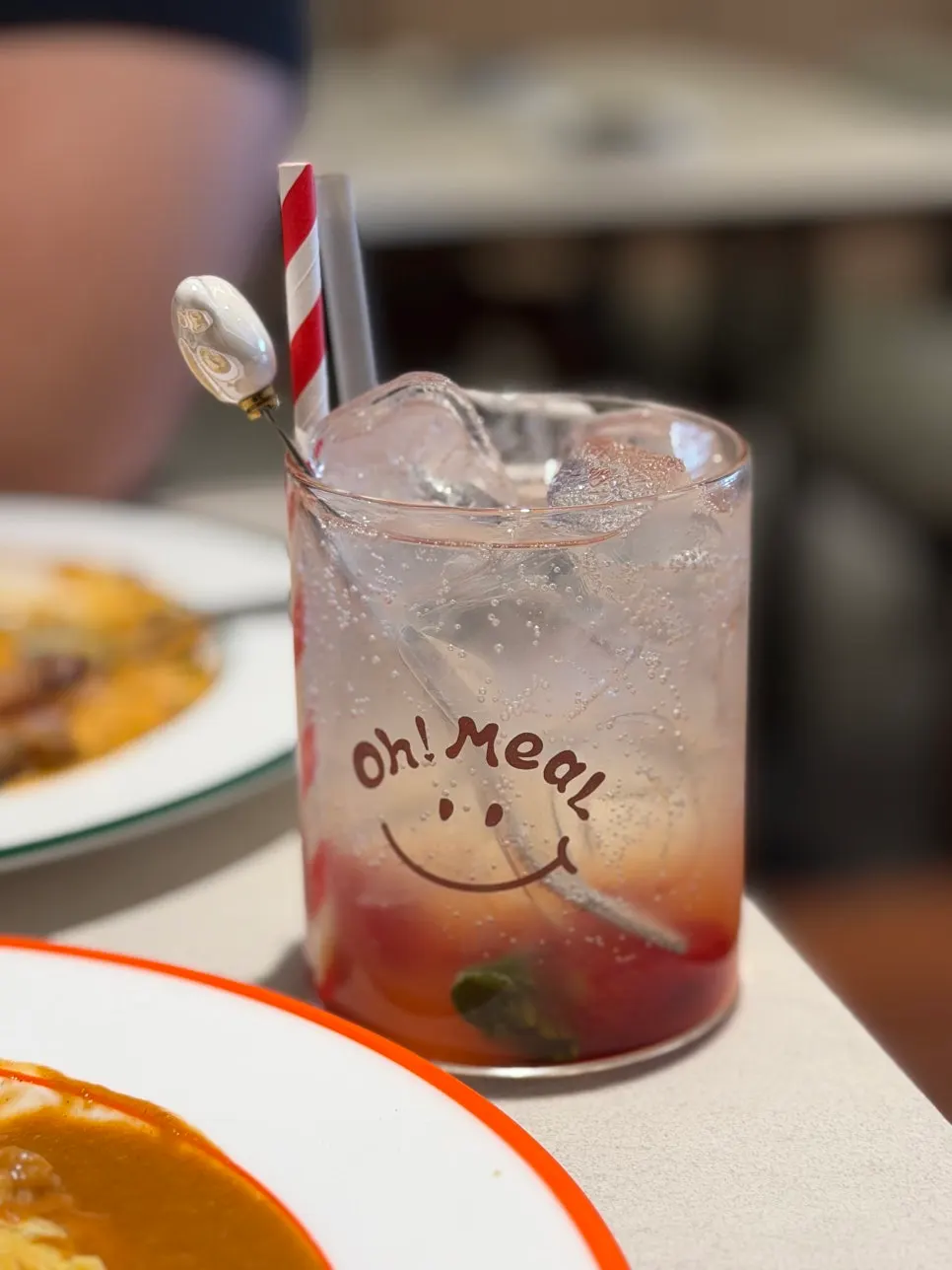 Basil & tomato ade received through the review event