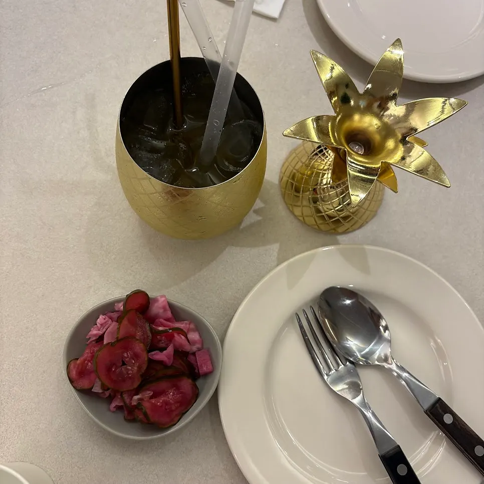 Cute decor and props inside Omil Hyehwa Daehangno