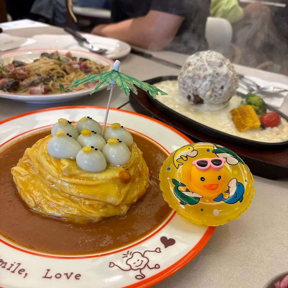 A cute-looking dish plated at Omil