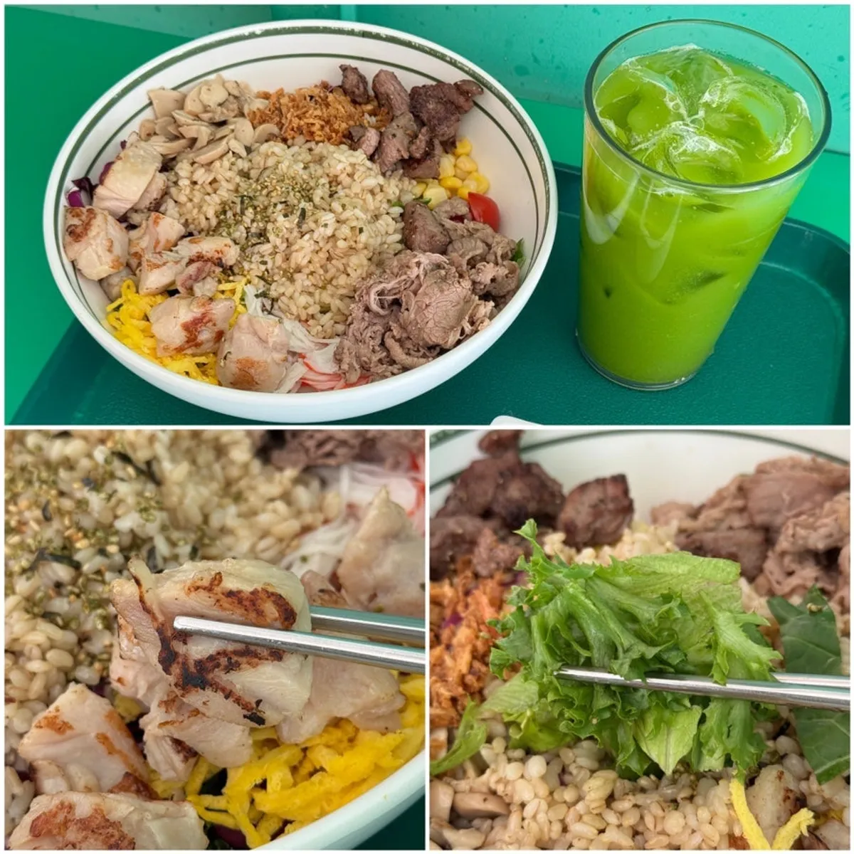 Main photo of the Meat All-in-One bibim poke at Sallering Daehak-ro
