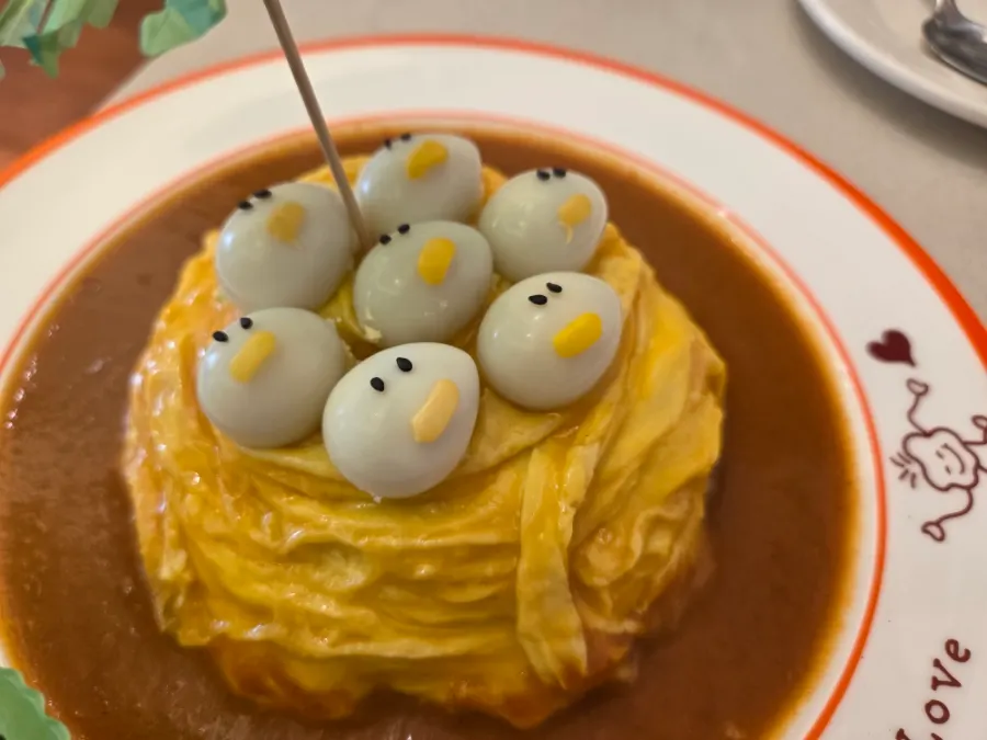 오밀 방문과 러버덕 오므라이스 소개