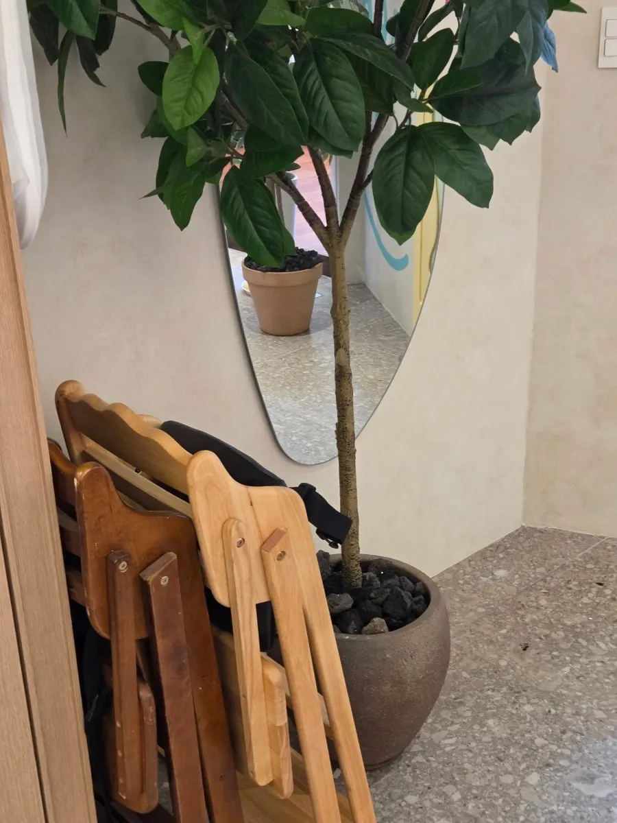 오밀의 아늑한 매장 내부