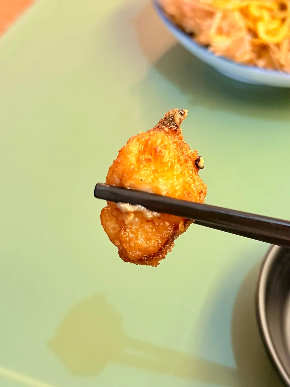 Thin, crispy taco karaage