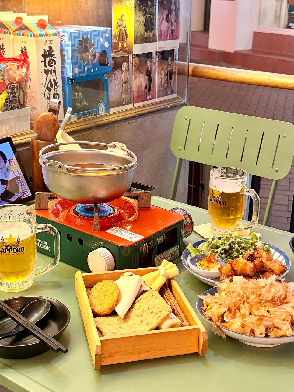Premium oden enjoyed with broth
