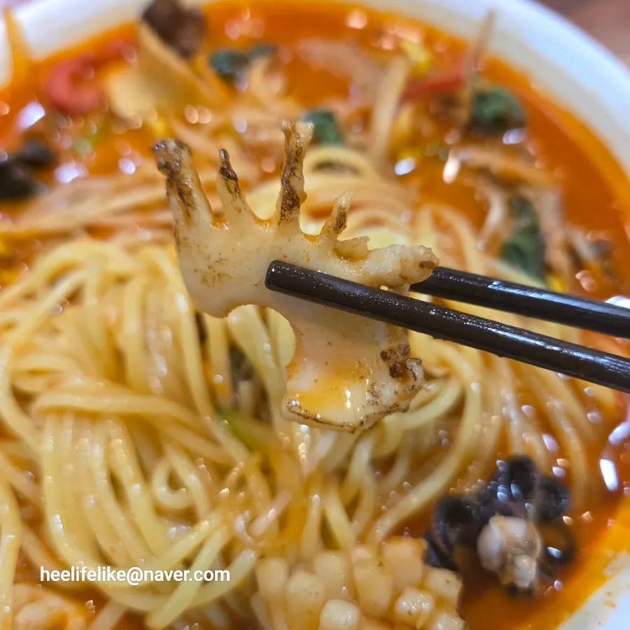 Close-up of the Hyeon jjamppong