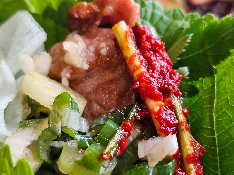 Side dishes served with ribs
