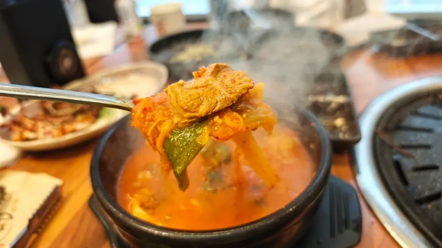 Naengmyeon ordered to finish the meal