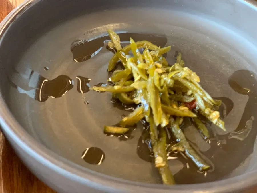 Wrap vegetables and accompanying side dishes