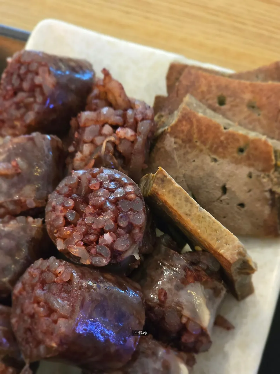 Squiggly odeng in a clear broth