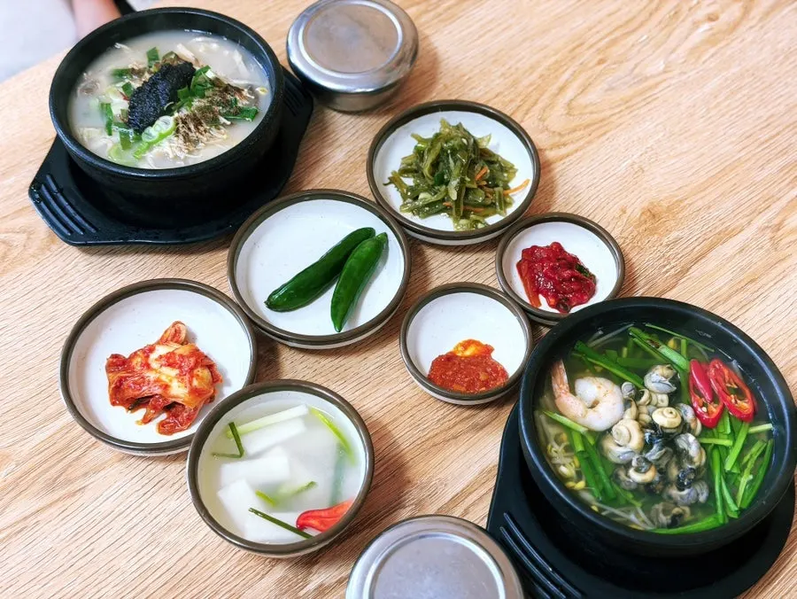 제주 보말해장국과 한우명품 내장탕
