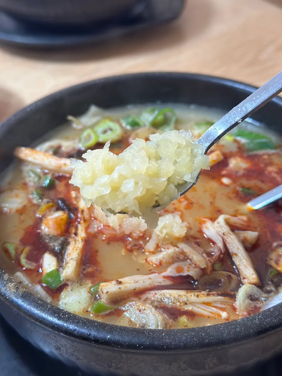 Naejangtang packed with generous tripe