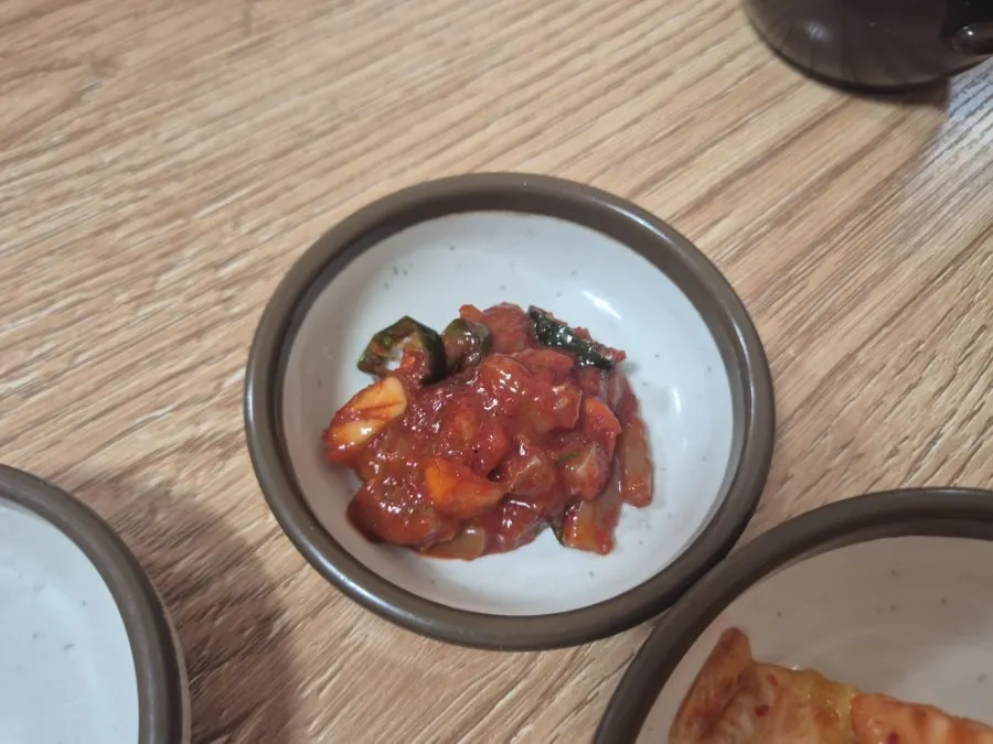 흑돼지불고기 상차림 전체