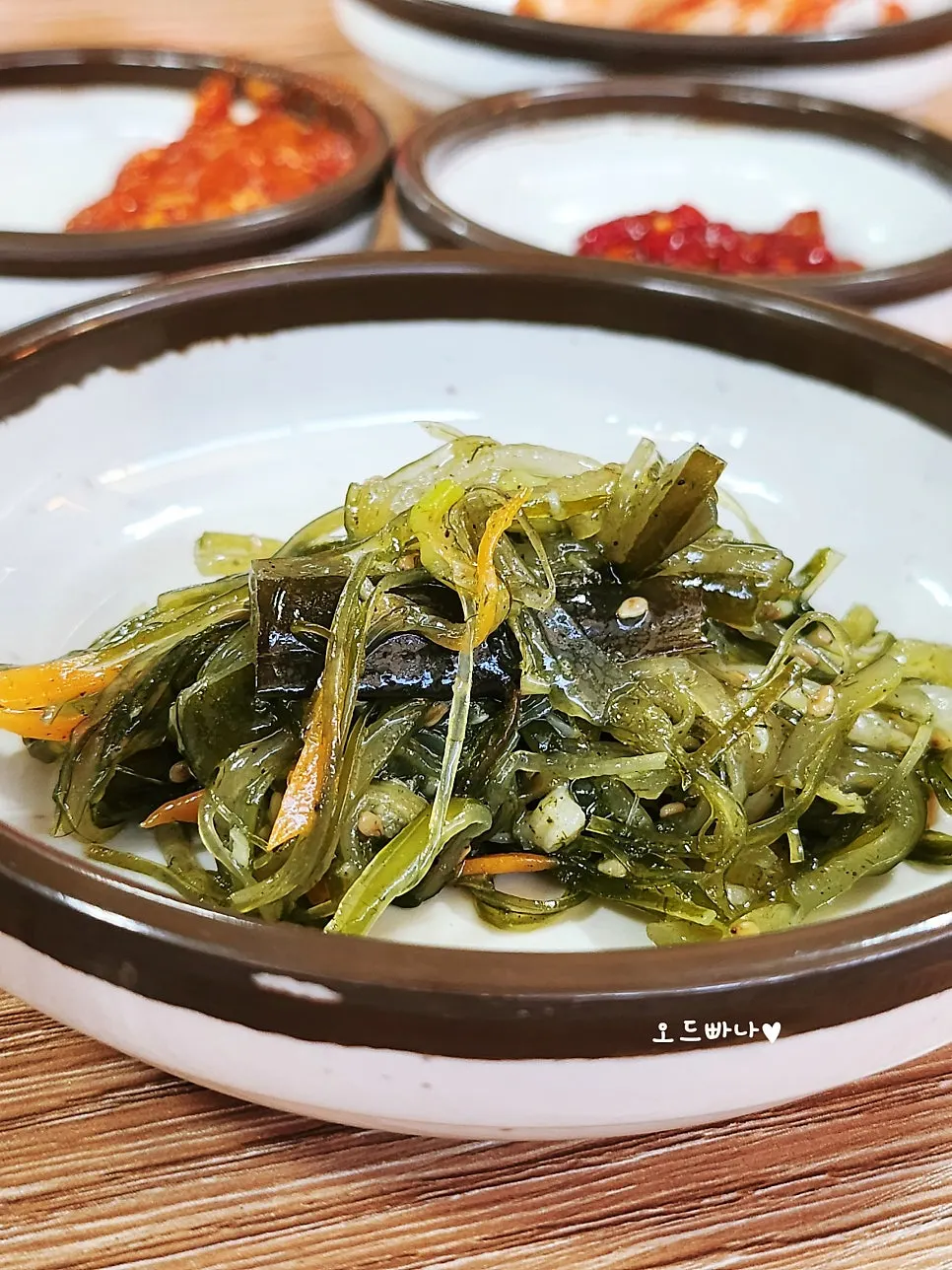 Side dishes served with the meal