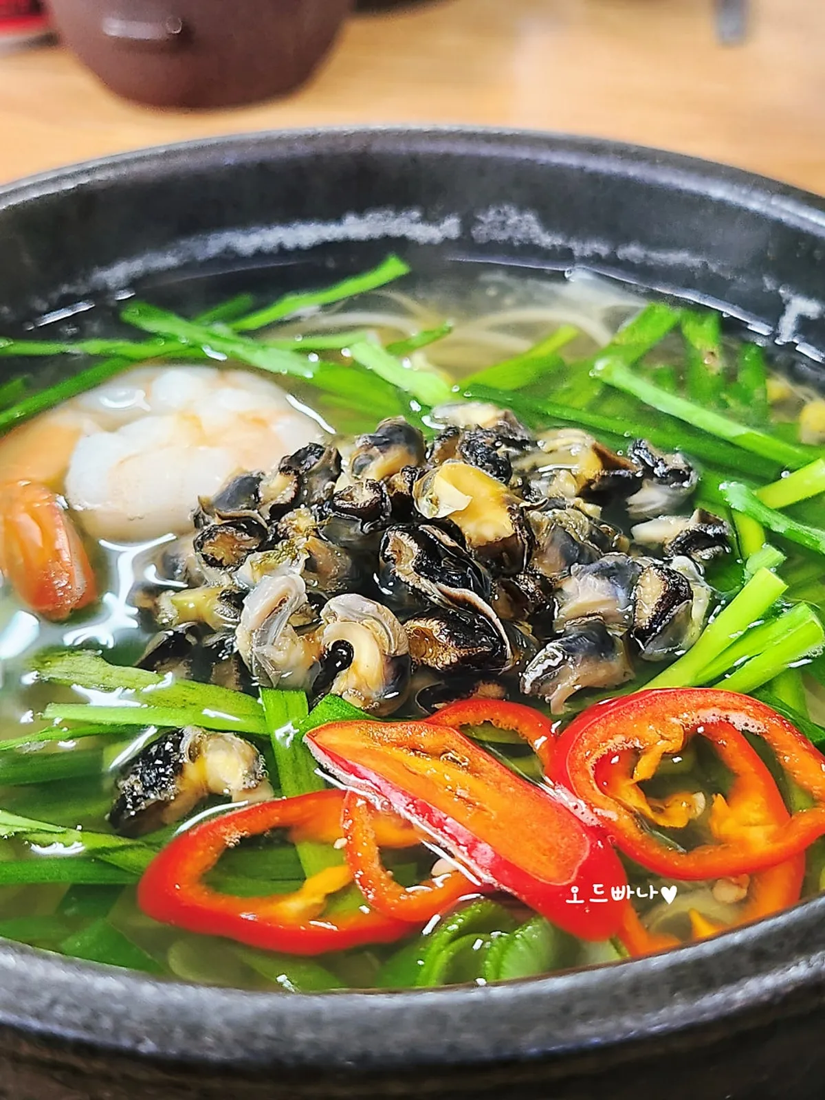Clear-broth bomal haejangguk