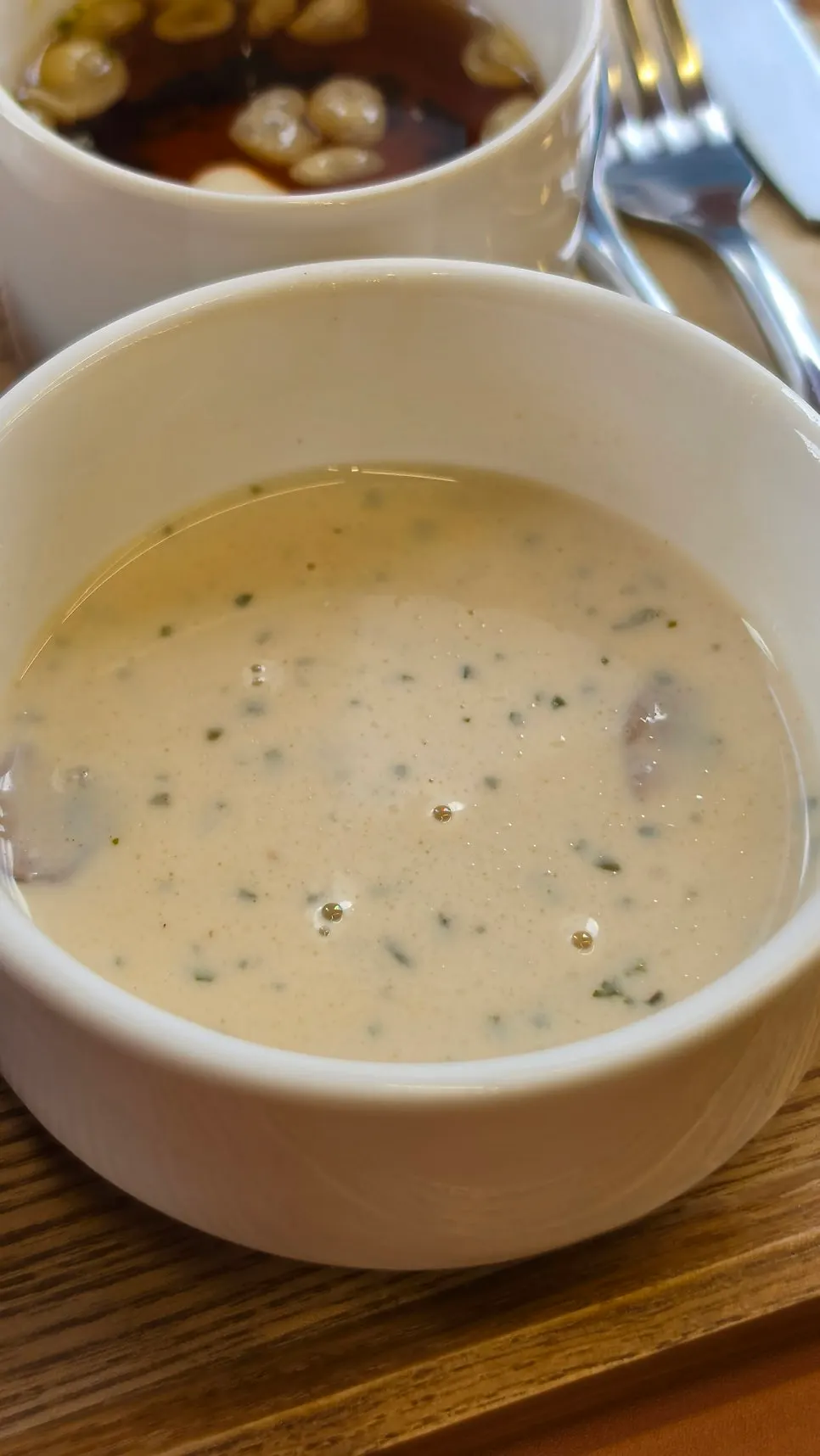 A bowl of old-school Western-style soup