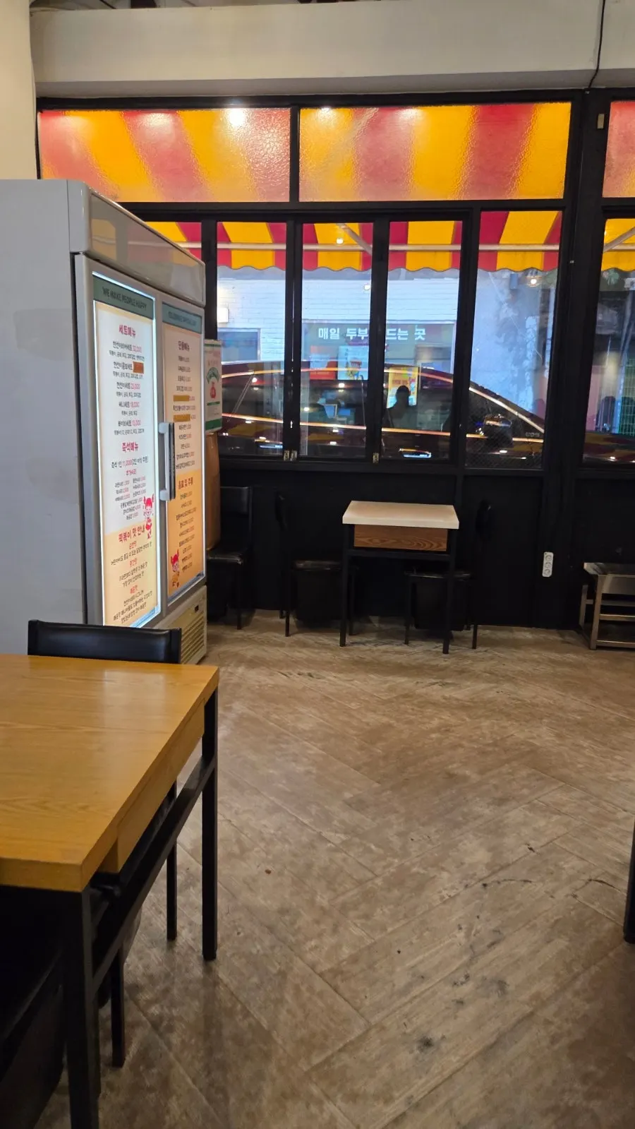 Table after finishing the meal at Hyeonseonine Yongsan Main Branch