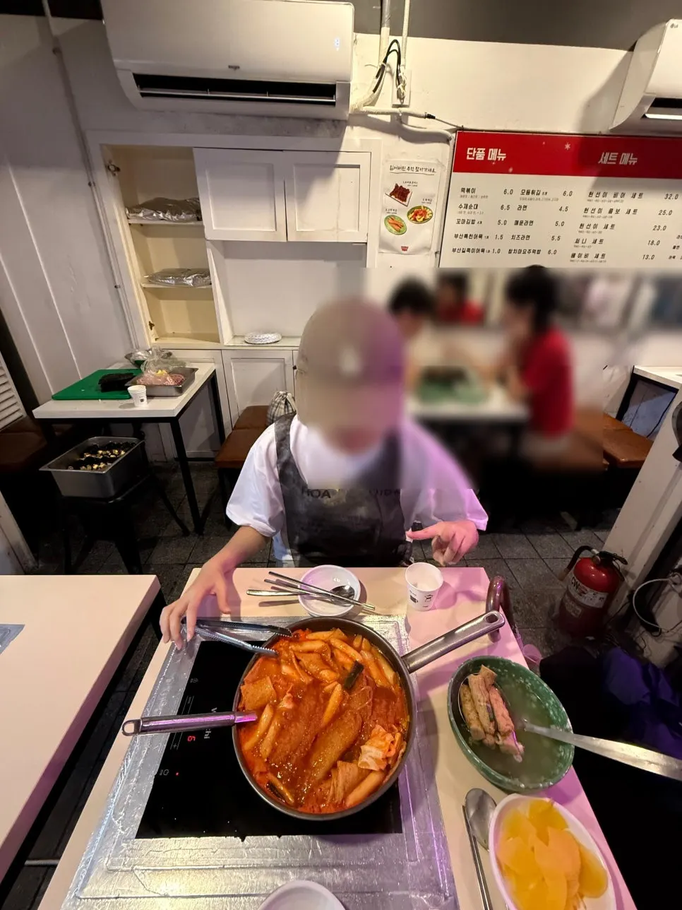 진하게 졸아든 중간맛 즉석떡볶이