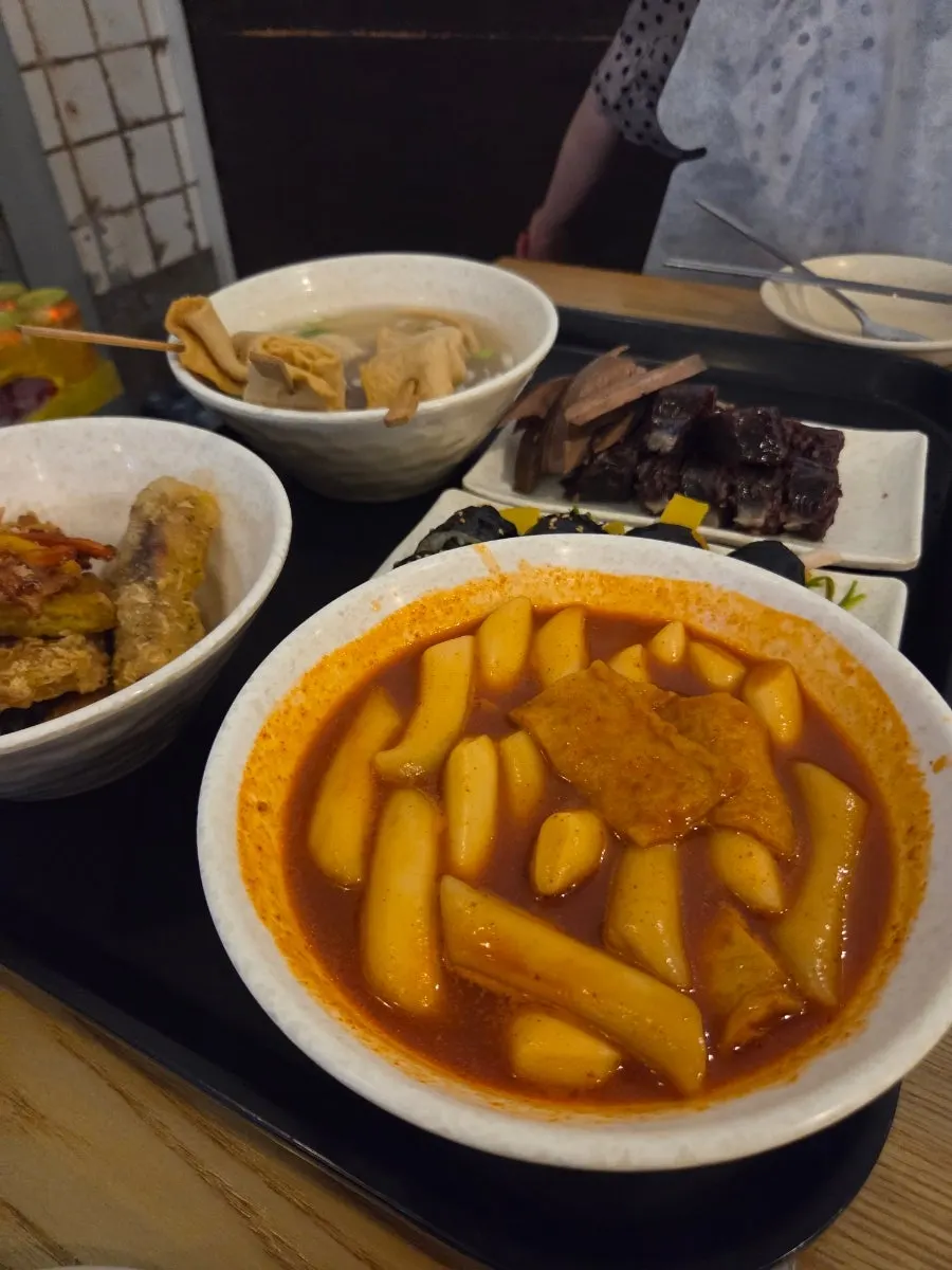 현선이 세트 국물떡볶이 한 그릇
