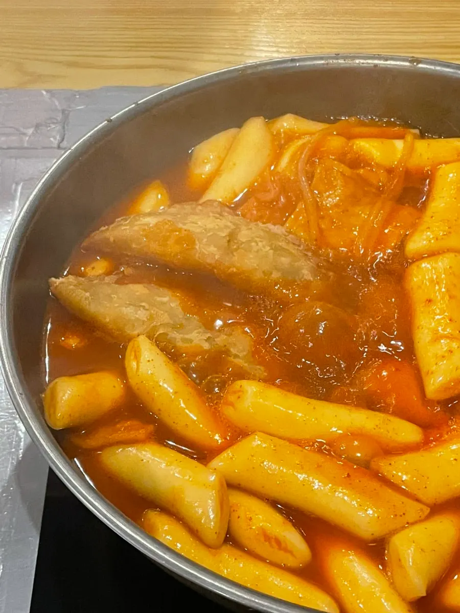 떡이 가득한 2인분 즉석떡볶이