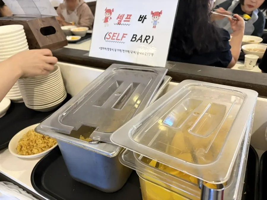 Menu lineup and pricing at Hyeonseonine