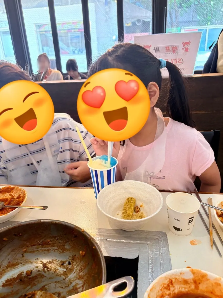Two slushies received from the review event