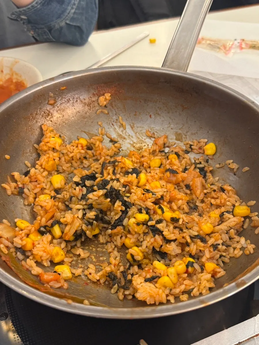 식사를 마친 테이블