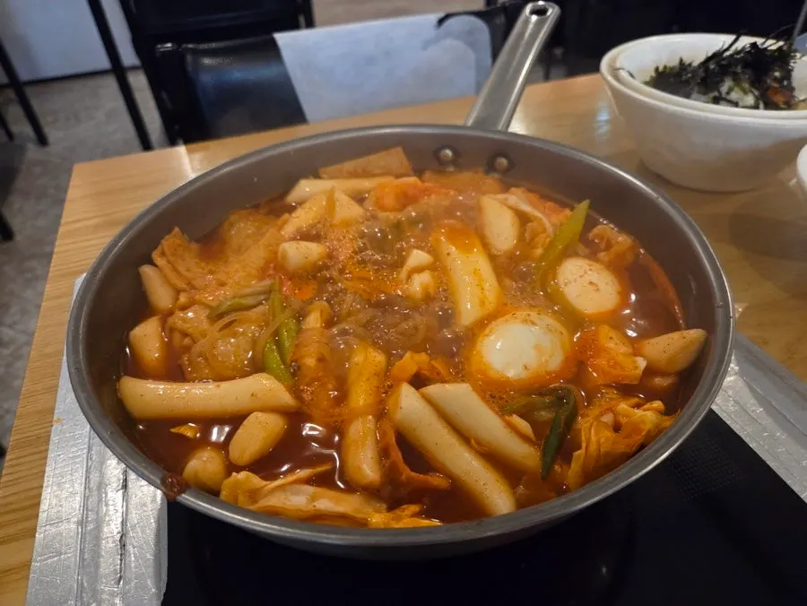 현선이네 용산본점 즉석떡볶이 상차림