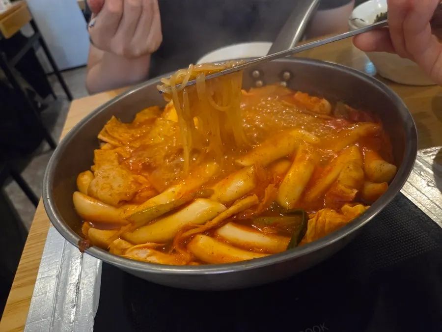 남은 양념에 볶는 볶음밥