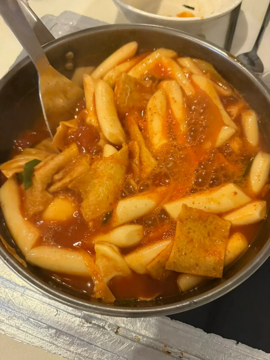 A plate of sundae at Hyeonseonine Yongsan Main Branch