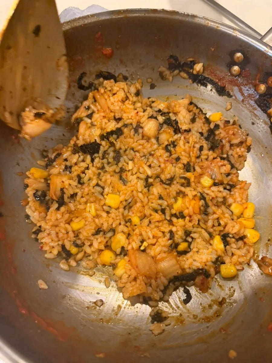 A plate of gimmari and fried squid